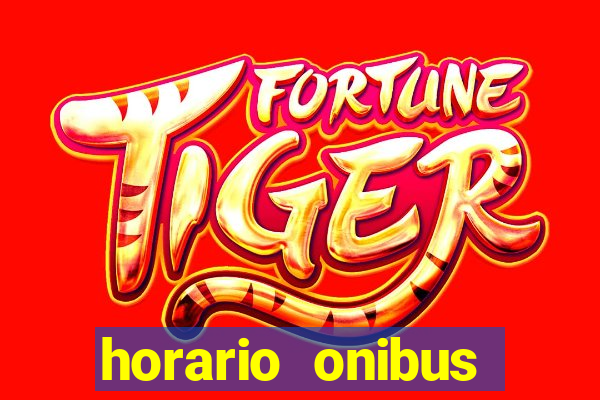 horario onibus santa amelia porto belo