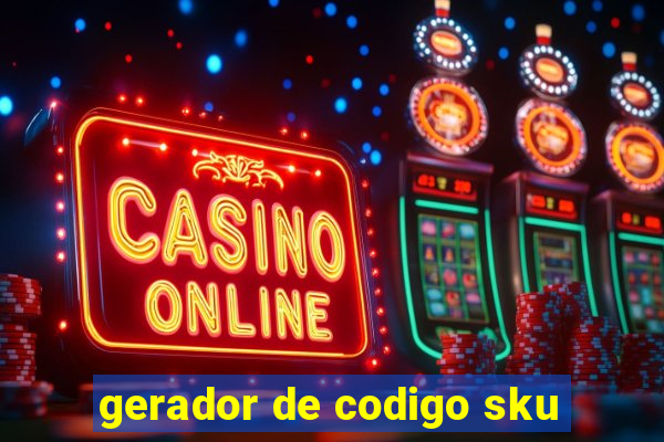 gerador de codigo sku