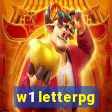 w1 letterpg