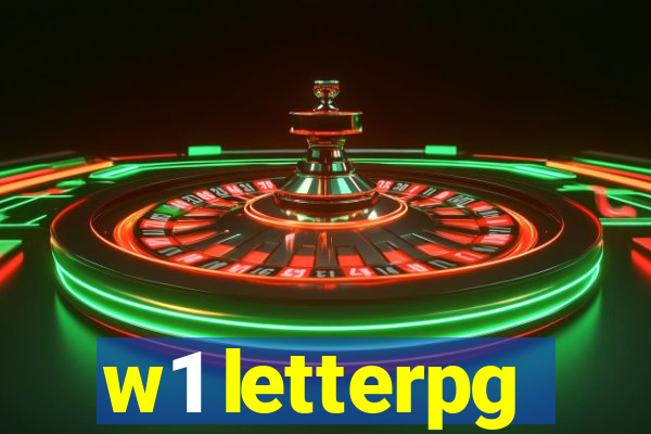 w1 letterpg