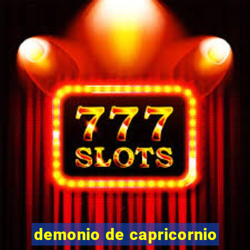 demonio de capricornio