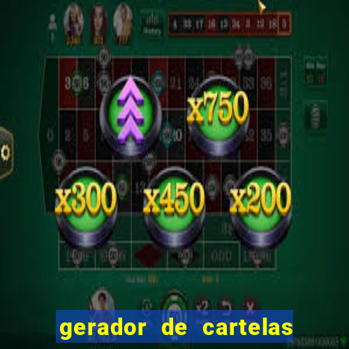 gerador de cartelas de bingo 1 a 99