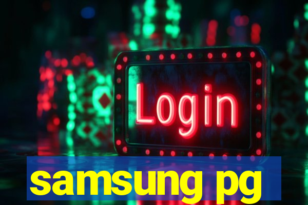samsung pg