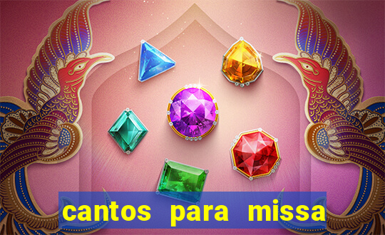 cantos para missa de santa terezinha