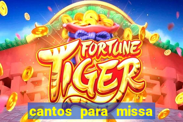 cantos para missa de santa terezinha