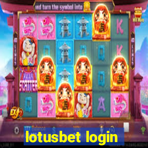 lotusbet login