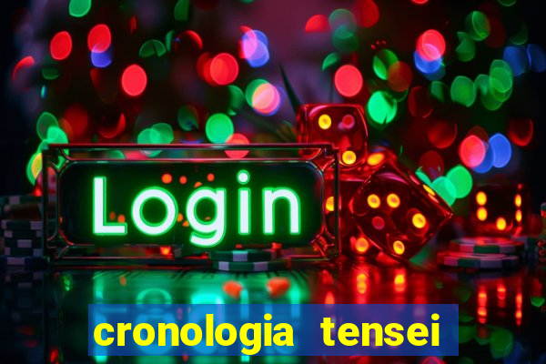cronologia tensei shitara slime