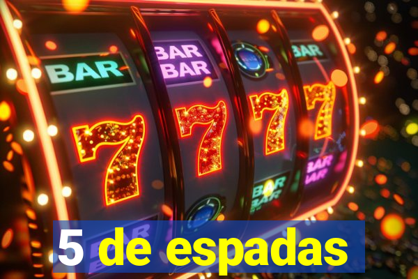 5 de espadas