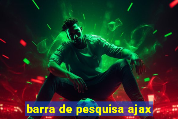 barra de pesquisa ajax