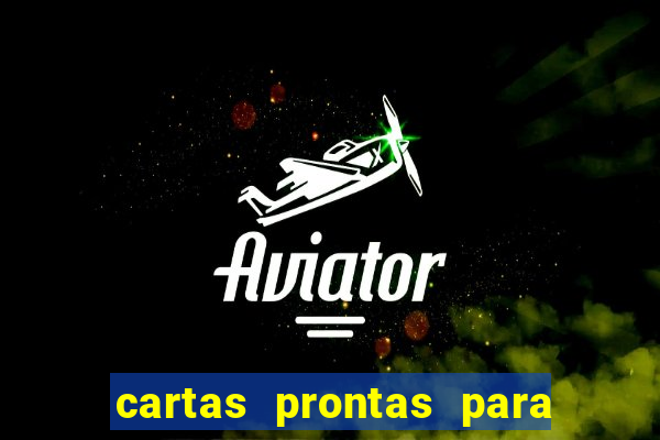 cartas prontas para retiro catolico
