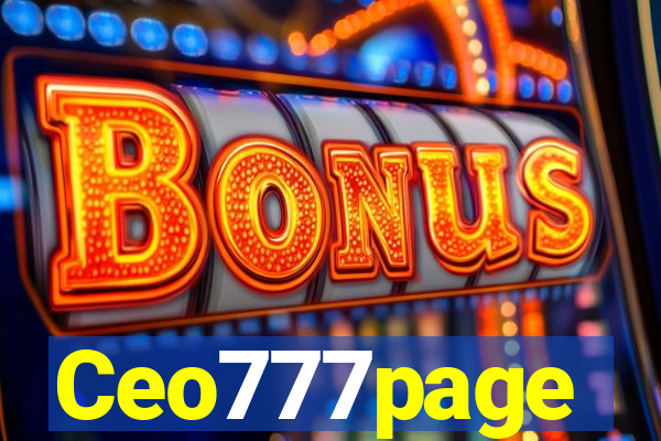 Ceo777page