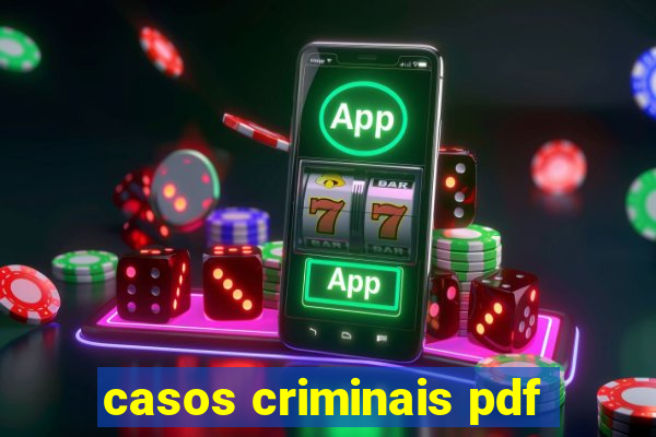 casos criminais pdf