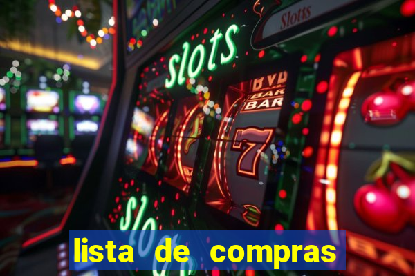 lista de compras supermercado completa para imprimir lista de compras supermercado para