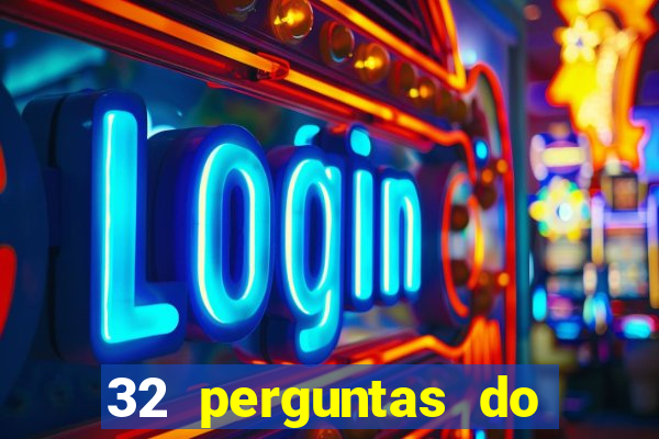 32 perguntas do livro do destino