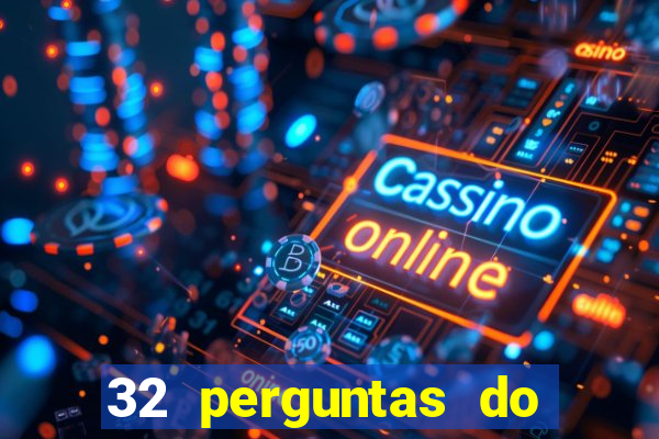 32 perguntas do livro do destino