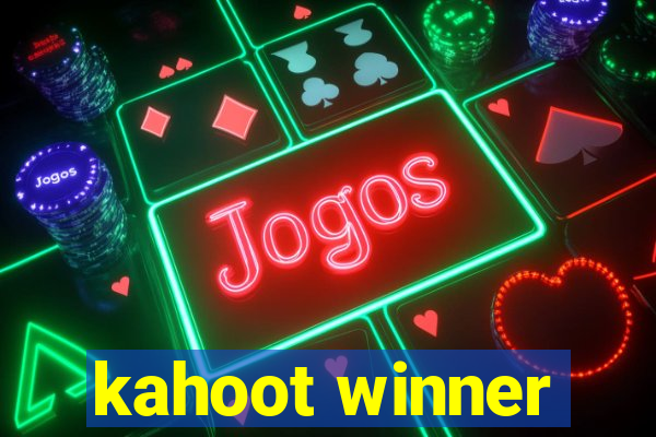 kahoot winner