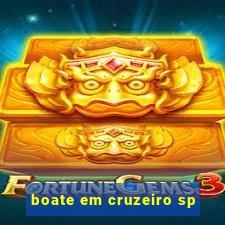 boate em cruzeiro sp