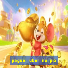 paguei uber no pix e nao achou motorista