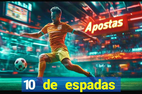 10 de espadas tarot amor