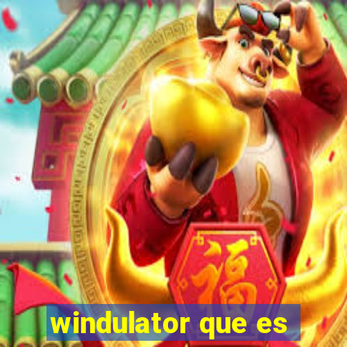 windulator que es