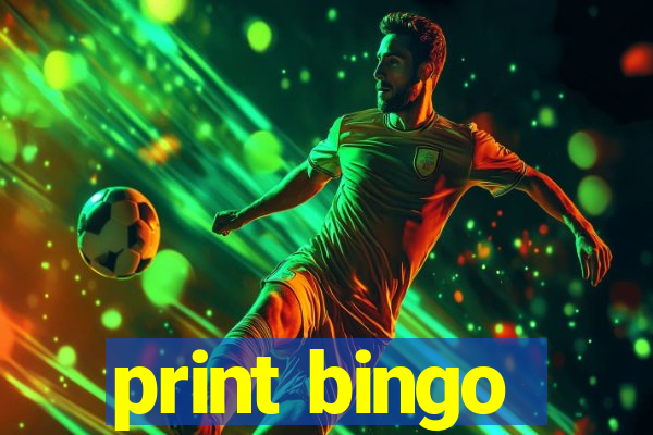 print bingo