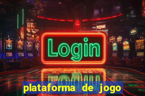 plataforma de jogo nova pagando