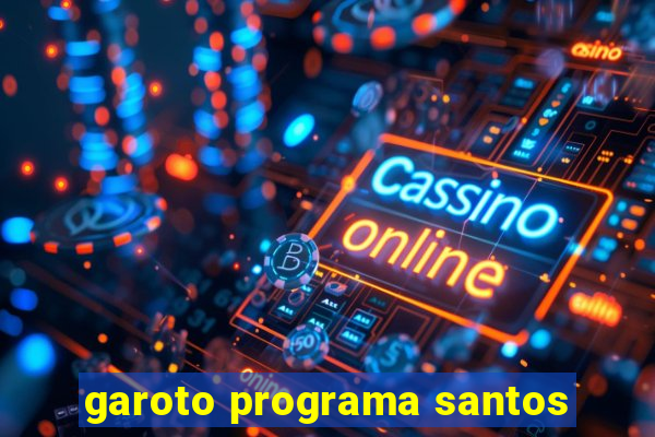 garoto programa santos