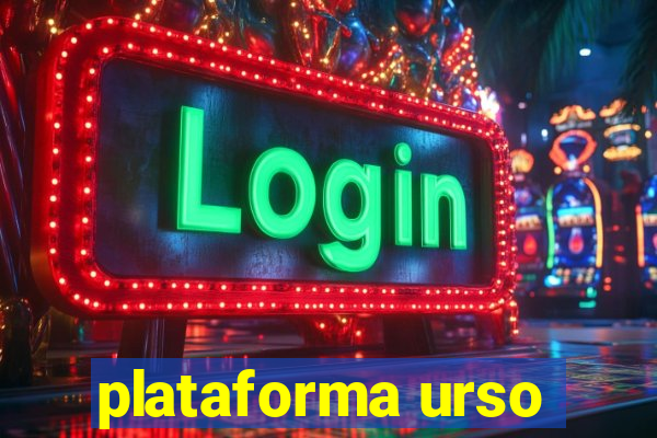 plataforma urso
