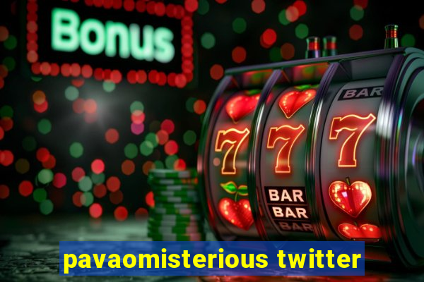 pavaomisterious twitter