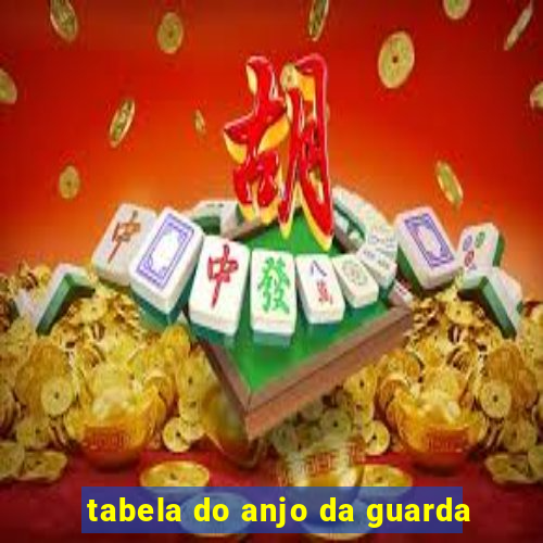 tabela do anjo da guarda