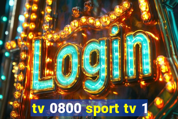 tv 0800 sport tv 1