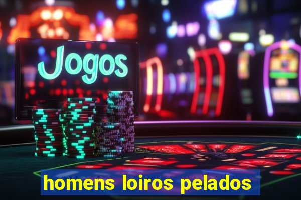 homens loiros pelados