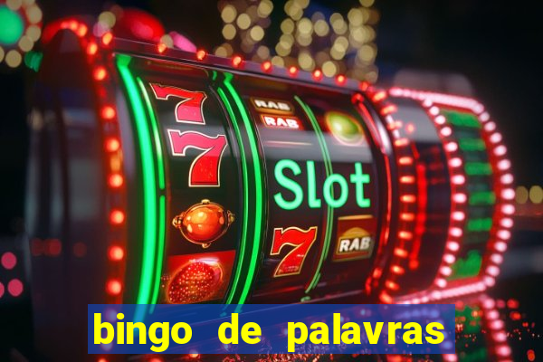 bingo de palavras de natal