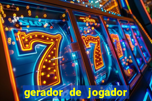 gerador de jogador de futebol