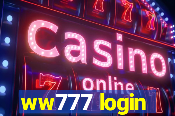 ww777 login