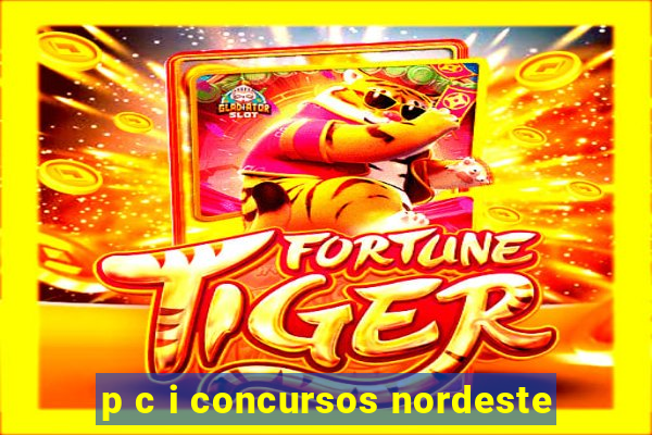 p c i concursos nordeste