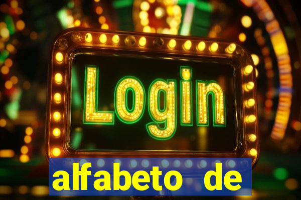 alfabeto de caligrafia bonita