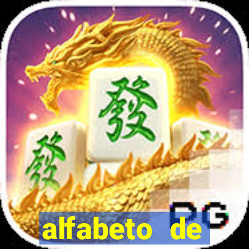 alfabeto de caligrafia bonita