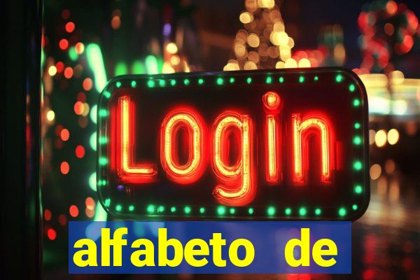 alfabeto de caligrafia bonita