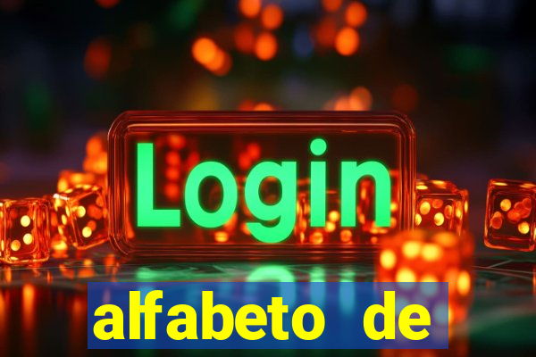 alfabeto de caligrafia bonita