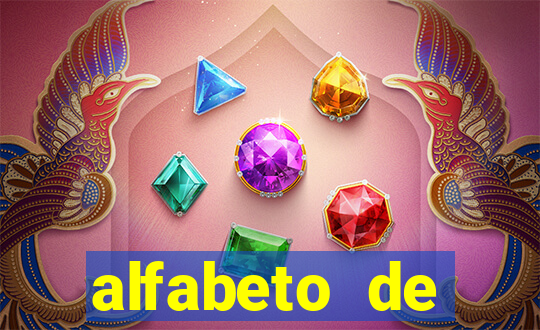 alfabeto de caligrafia bonita