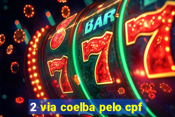2 via coelba pelo cpf