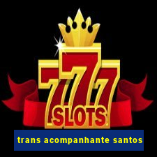 trans acompanhante santos