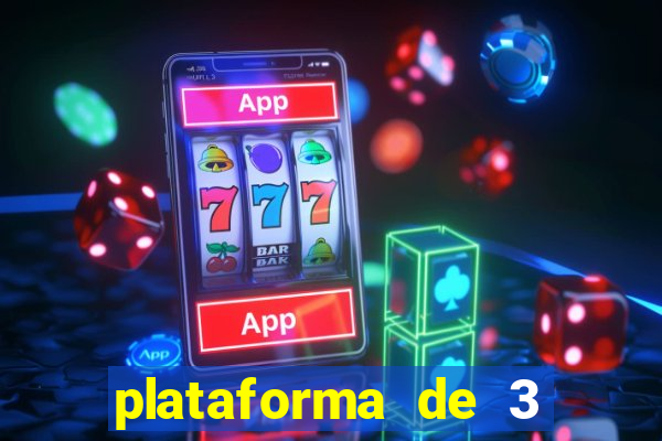 plataforma de 3 reais pg