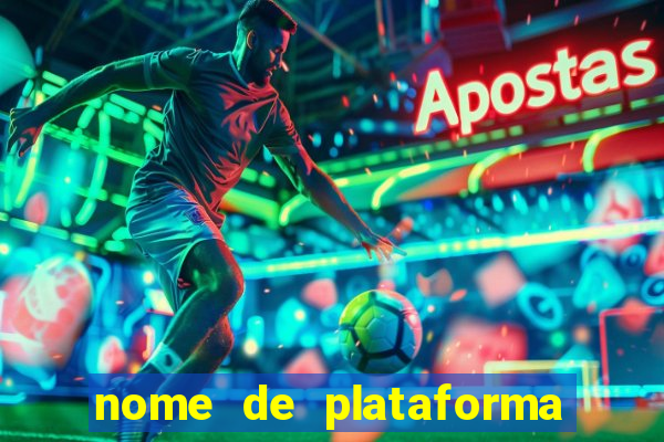 nome de plataforma de jogos