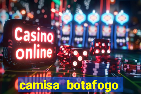 camisa botafogo plus size