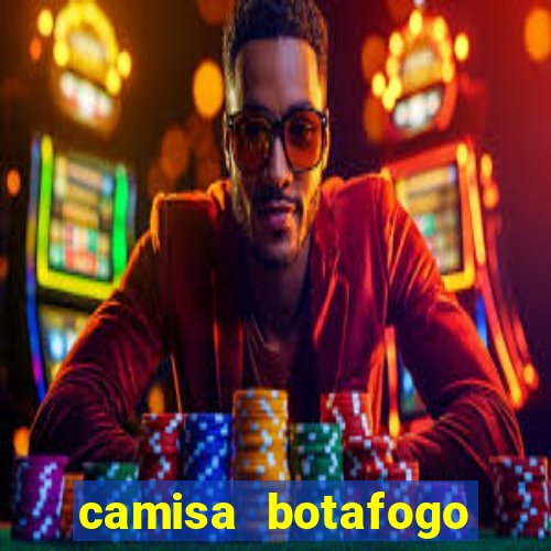 camisa botafogo plus size