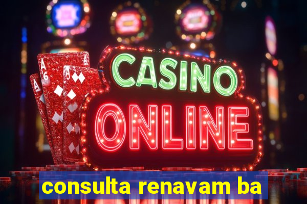 consulta renavam ba