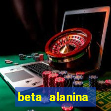 beta alanina aumenta a pressao