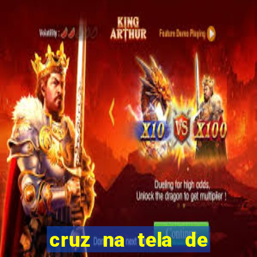 cruz na tela de cruz das